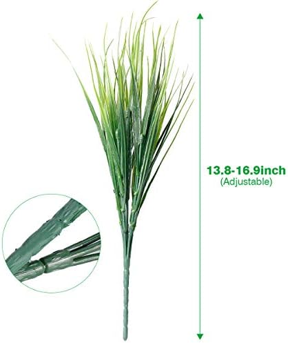 JEMONG 30 Bundles Artificial Grass UV Resistant Outdoor Decor