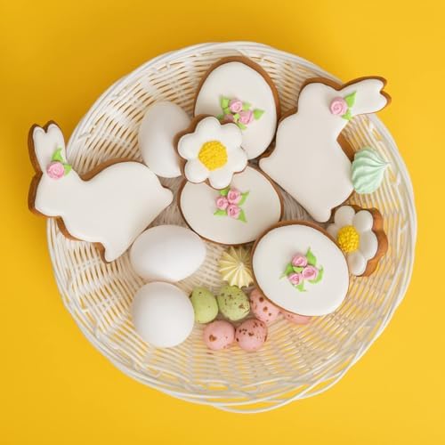 Easter Cookie Cutters Set - 5pc Safe Fun for Kids Adults