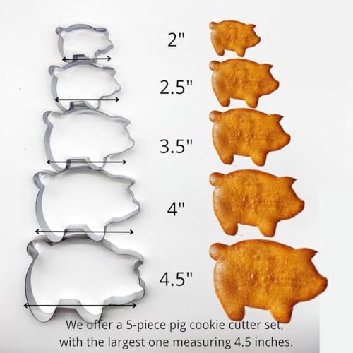 Pig Cookie Cutter Set