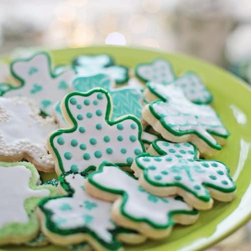 St Patricks Day Shamrock Cookie Cutters Set of 3