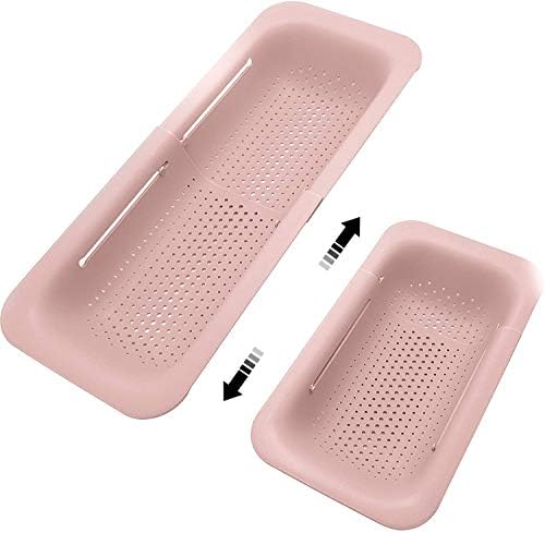 Compact Efficient Kitchen Essential Collapsible Sink Strainer for Fruit Vegetables More