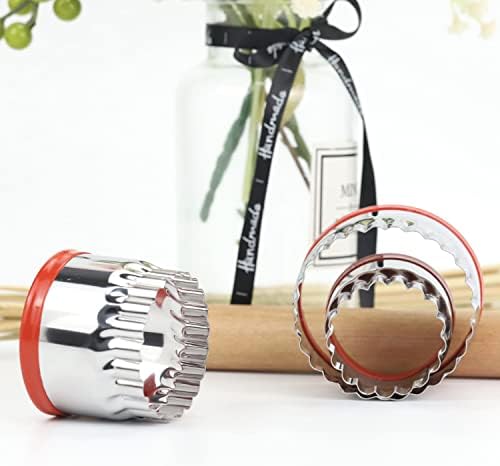 3-Piece Round Cookie Cutters Set