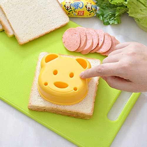 HAGBOU 5-Piece Sandwich Cutters for Kids