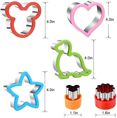 Set of 12 Sandwich Vegetable Cutters
