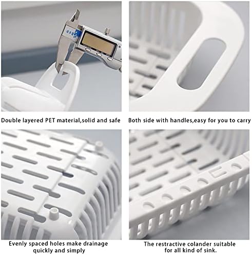 MineSign Extendable Colander Sink