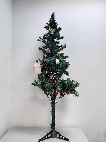 PEIXCER 7-Ft Artificial Christmas Tree Potted Plant