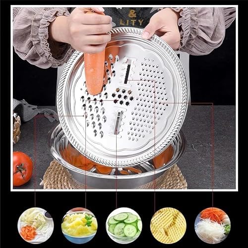 Stainless Steel Multifunctional Colander Basin