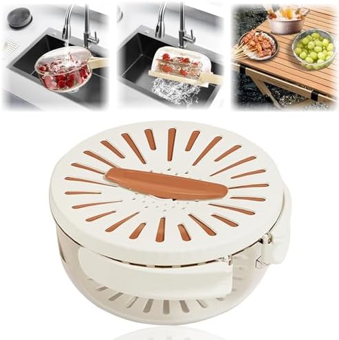 Fengshouian 2-in-1 Fruit Drainer Preserve Basket