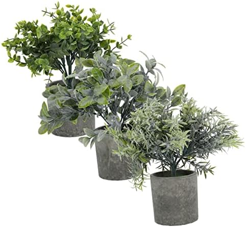 Levemolo Realistic Artificial Plant Bonsai 3-Pack