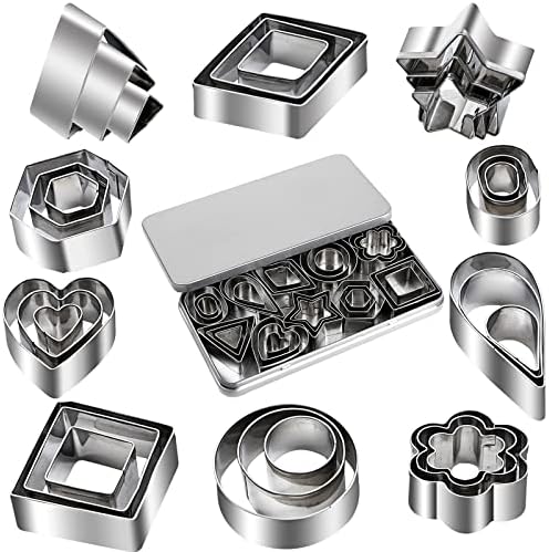 Sturdy Set of Mini Cookie Cutters