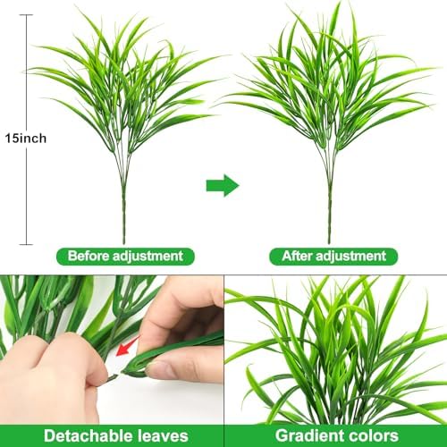Ouddy Decor Fake Grass 16-Bundle