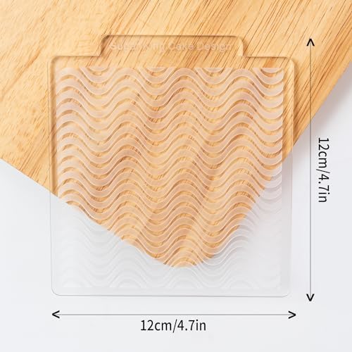 Craft Your Perfect Biscuit Toll with KALAIEN 3-Pack Embosser Set