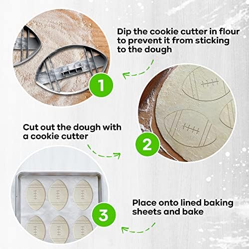 Football Cookie Cutter Set