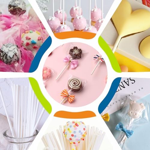 300PCS 6inch Lollipop Sticks Alps More