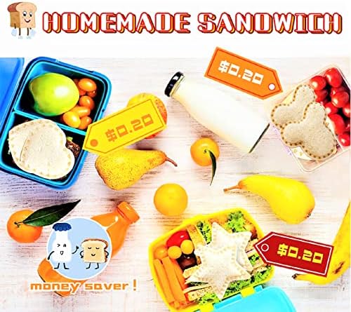 Cheerful 12-Piece Sandwich Cut Sealer Set