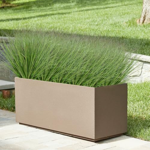 24 Pack UV Resistant Faux Grass Outdoor artificial plants - 20inch tallrowable