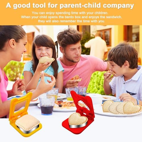 BaokiTook 2-in-1 Sandwich Cutter Sealer