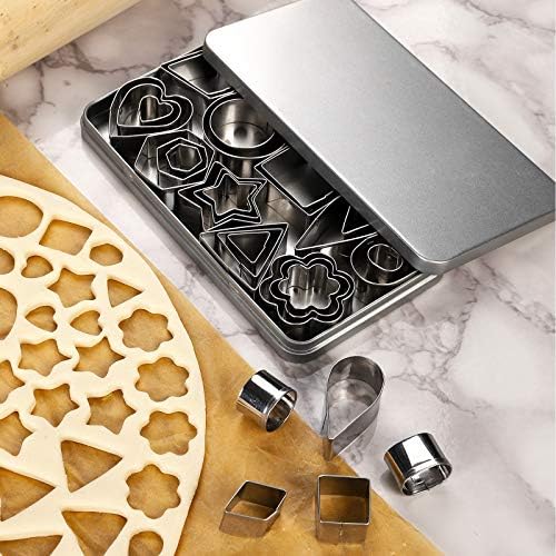 Sturdy Set of Mini Cookie Cutters