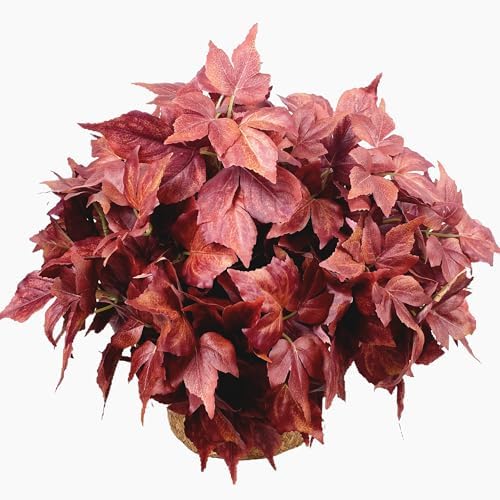 3-Piece Autumn Ivy Bushes Realistic Fall Decor