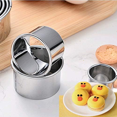 Sturdy Stainless Steel Cookie Cutters 3PC Set