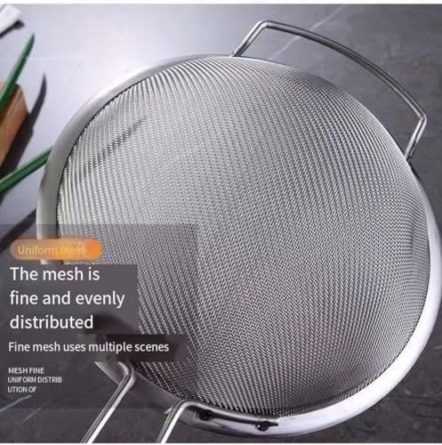 Revolutionary stainless steel spider strainer 20cm heat-resistant quick cooking easy to use