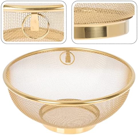 Stainless Steel Colander Food Strainer Golden79inch