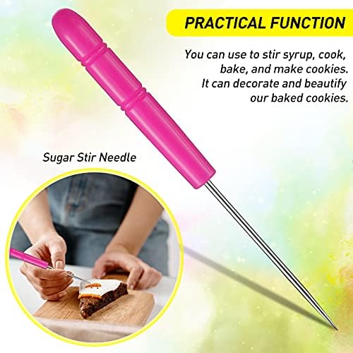 10-Piece Stainless Steel Cookie Cutters Sugar Stirring Pins for Baking
