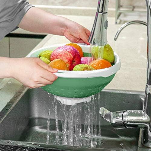 QiMH Collapsible Kitchen Colander BPA-Free