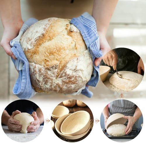 Sourdough Proofing Basket Set for Bakers