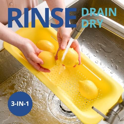 Heavy-Duty Over the Sink Colander