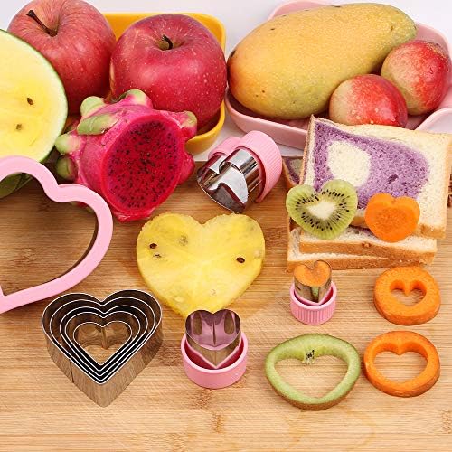 Premium High-Quality Heart Cookie Cutter Set for Baking