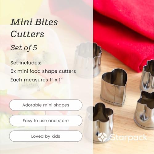 Adorable Veggie Cutter Shapes Set - Perfect for Kids