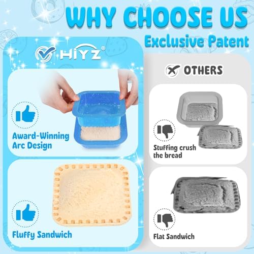 HIYZ GLITTER SANDWICH CUTTERS 5 PIECES