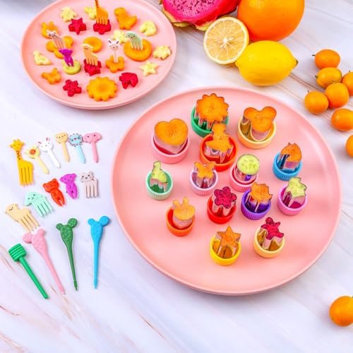 48 Pcs Sandwich Cutter for Kids - Food Grade Stainless Steel PP