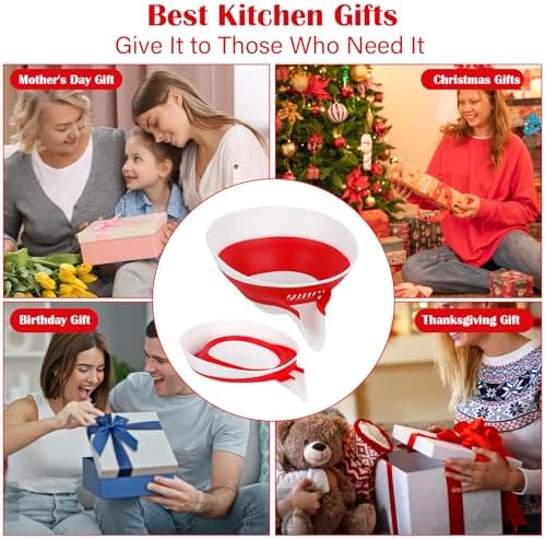 Top Choice Kitchen Essential - 10-in-1 Multifunctional Drain Basket