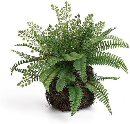 Elegant Fake Boston fern Bush for Indoors Outdoors
