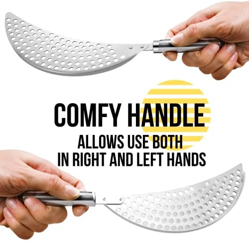 Honeycomb Mesh Spaghetti Drainer Heavy Duty Kitchen Tool for Pasta and Vegetables