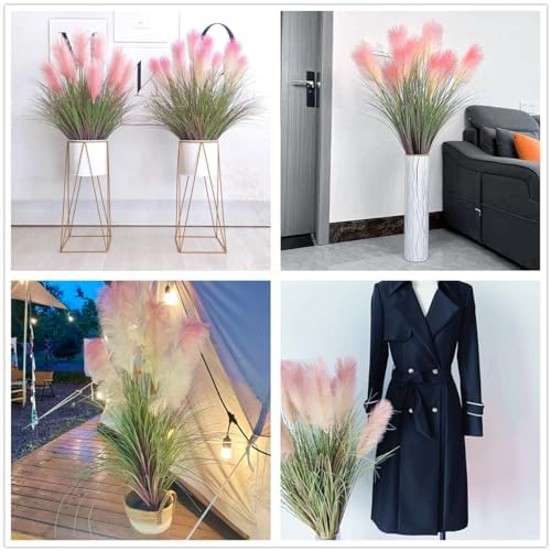 4 x 374 Artificial Onion Grass Potted