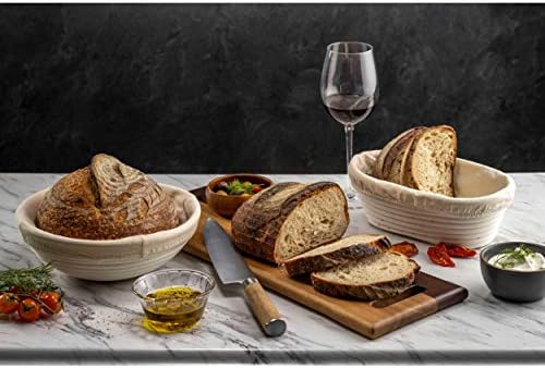 Banneton Bread Proofing Basket Set