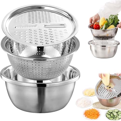 Stainless Steel Multifunctional Colander Basin