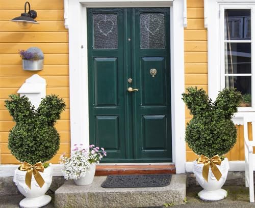 Durable 30 Bunny Topiary for Home Outdoor Use