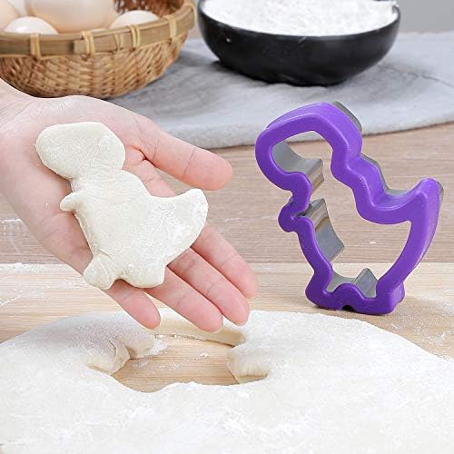Dinosaur-Themed Cookie Cutters Set for Kids
