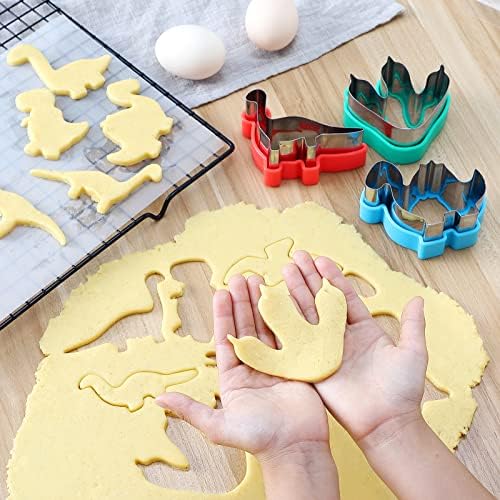 Dinosaur-Themed 8-Piece Cookie Cutter Set