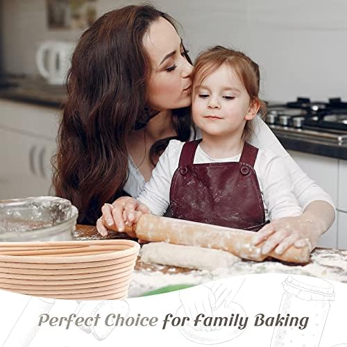 Joyyy Sourdough Proofing Basket Set