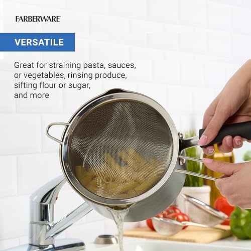 Farberware 3 Strainer Set - Efficient Cooking Accessories