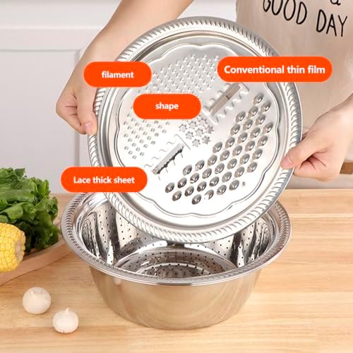 Stainless Steel Kitchen Set 3-Piece