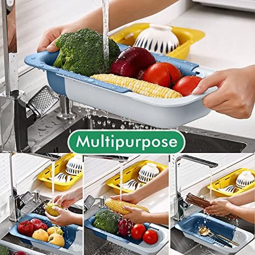 Perfect for Clean Kitchen Essentials Collapsible Sink Strainer