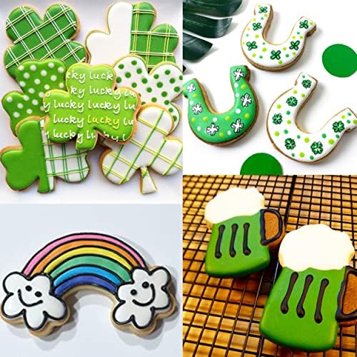 16-Piece St Patricks Day Cookie Cutter Set Baking Crafts Made Easy