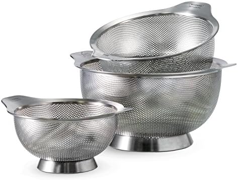 Tramontina 3-Pack Stainless Steel Colanders