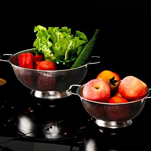Chic and Functional 3-Quart Stainless Steel Colander